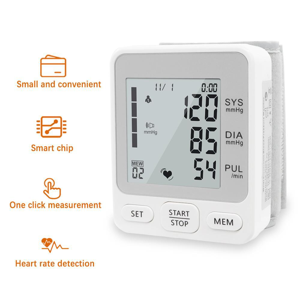 Wrist Electronic Blood Pressure Monitor TK-W202 - Image 2