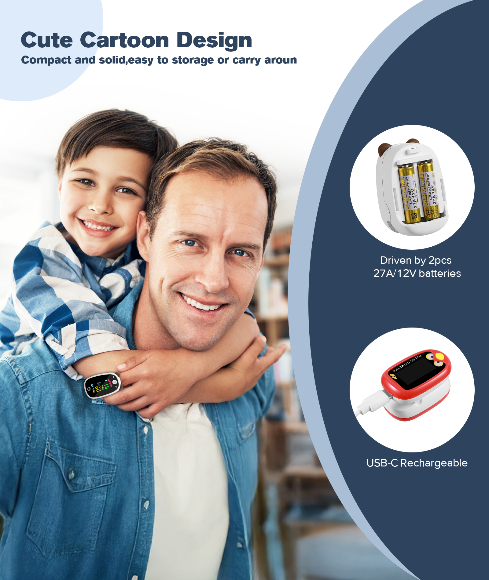 Kids Pulse Oximeter K-M14R - Image 5