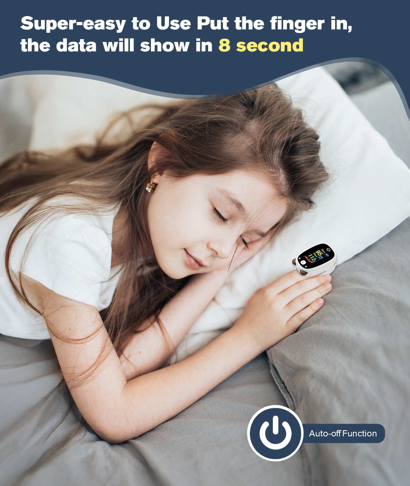 Kids Pulse Oximeter K-M14R - Image 6